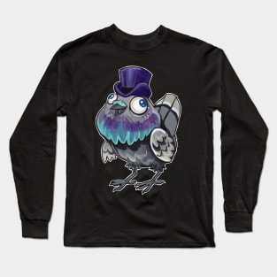 Dapper pigeon Long Sleeve T-Shirt